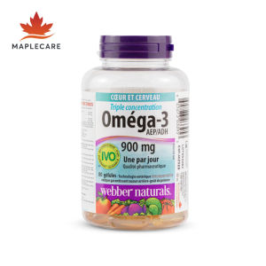 Webber Omega-3 900 mg – Cung Cấp EPA 600 mg Và DHA 300 mg Hỗ Trợ Tim Mạch Não Bộ - Công nghệ viên nang mềm bao tan trong ruột giúp hạn chế viên phân rã trong dạ dày từ đó hỗ trợ giảm cảm giác hậu vị tanh.