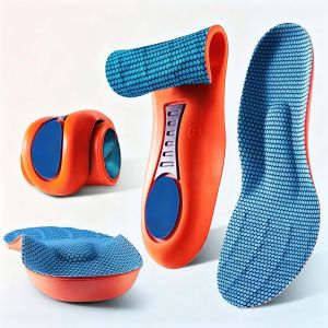 Orthotic Arch Support Insoles Flatfoot Shoe Soles Soft Safety Cushion Comfort Running Inserts EVA Orthopedic Sport Pads for Men Women Size 35 to 46