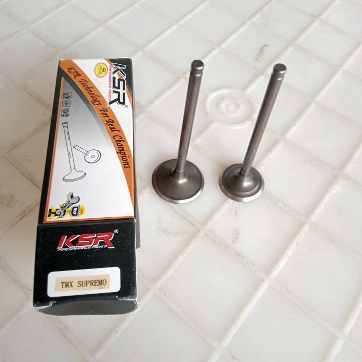 Valve Set Tmx Supremo Inlet Exhaust Valve Ksr Thailand Parts