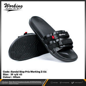 Sandal Pria Slip Selop Working Z-06 / Sandal Slide Pria Karet Lentur Murah