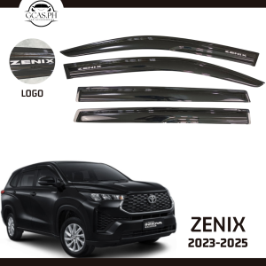Toyota Innova ZENIX 2024 2025 2026 High Quality Black Door Visor Rain Visor Rain Gutter Window Visor