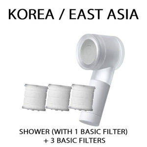 [Bodyluv] Puresome Travel Mini Shower + 2 Filter 3 Filter Portable Shower Head Rust Removal Made In Korea