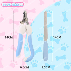 Pet Nail Clipper Dog Nail Trimmer Stainless Steel Pet Claw Care Tool With Safety Guard Not Hurt Pet