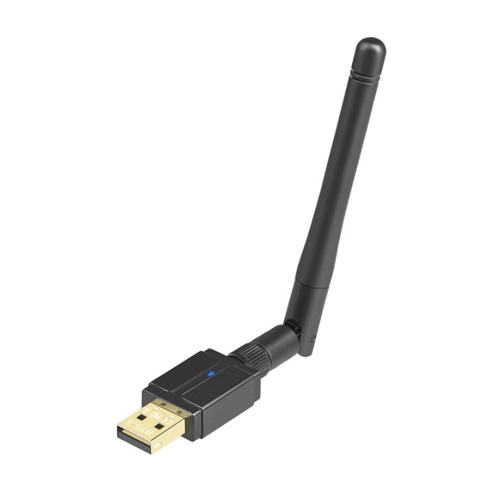1 Set 100M External Antenna USB Bluetooth 5.3 Adapter USB Bluetooth Transmitter Receiver