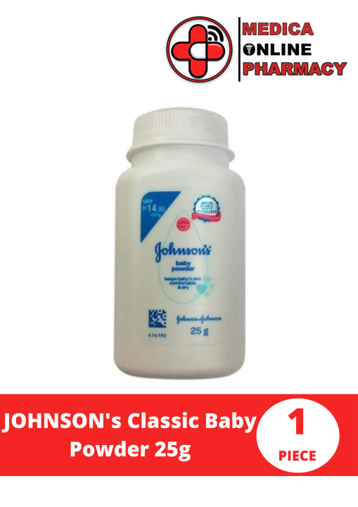 JOHNSON's Classic Baby Powder 25g Lazada PH