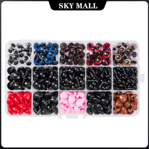 752pcs Safety Eyes/ Doll Eyes and Nose for Amigurumi and Crafts