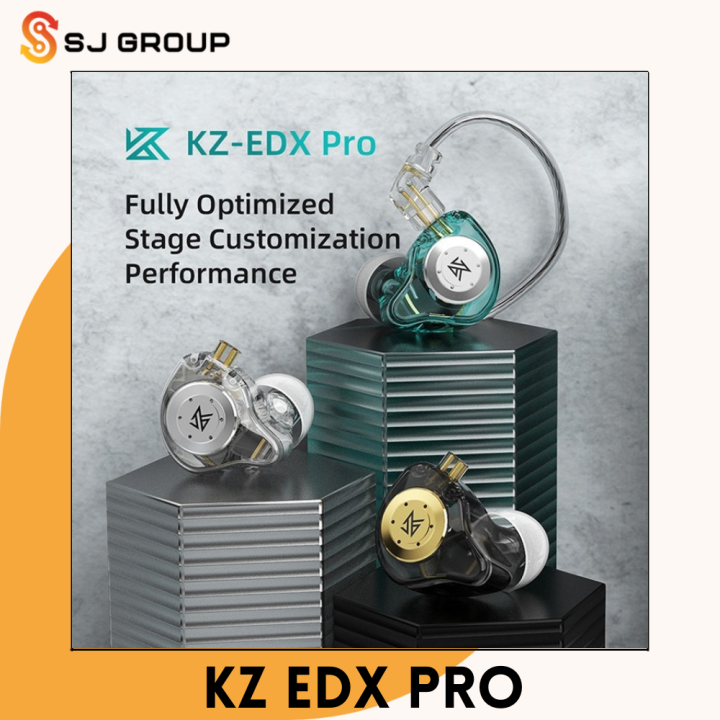 KZ EDX Pro Knowledge Zenith IEM Basshead Headset Audio Earphone