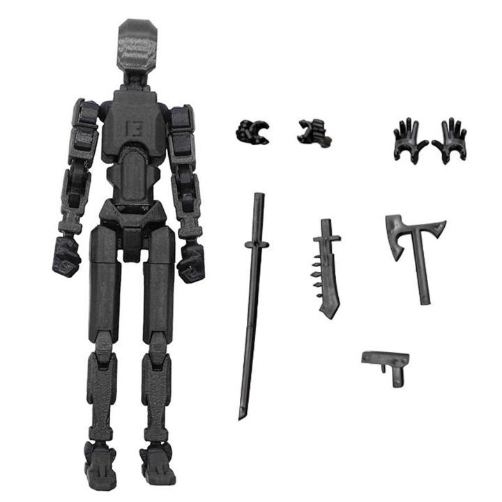 Cool Action Figure Transforming Robot Action Figure with Weapon Movable ...