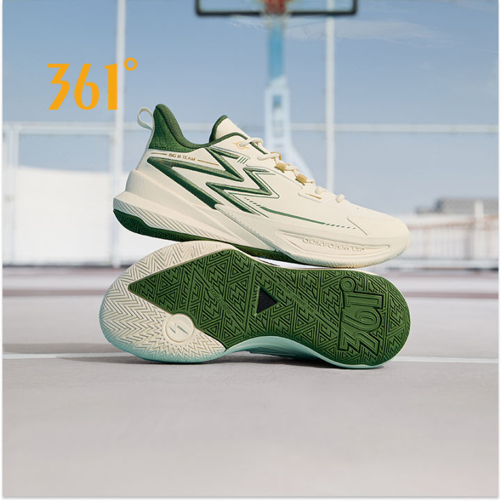 361 Degrees BIG3 Team Basketball Shoes Mens Leather Surface