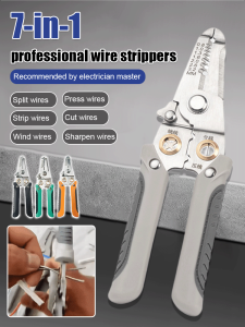 guibai Industrial grade stainless steel manual multifunctional electricians pliers and wire cutters