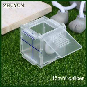 ZHUYUN Acrylic cao trong suốt Ant khu vực hoạt động Ống nghiệm kết nối tổ tự làm Ant trang trại ăn hộp 15 18mm tầm cỡ ống nghiệm tổ