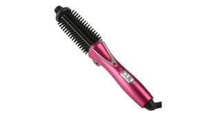 Hair Curler Brush Folding Curling Heated RoundPortable Travel Anti Static Dual Ionic Ceramic Thermal Styler Hair Styling Tool Hot Air Styling Brush for Volume and Soft Curls