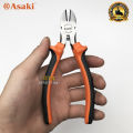 Bộ 3 kìm điện - kìm cắt - kìm nhọn kiểu Mỹ Asaki A+cut Tech 6 inch/ 150mm, thép High Carbon độ cứng cao. 