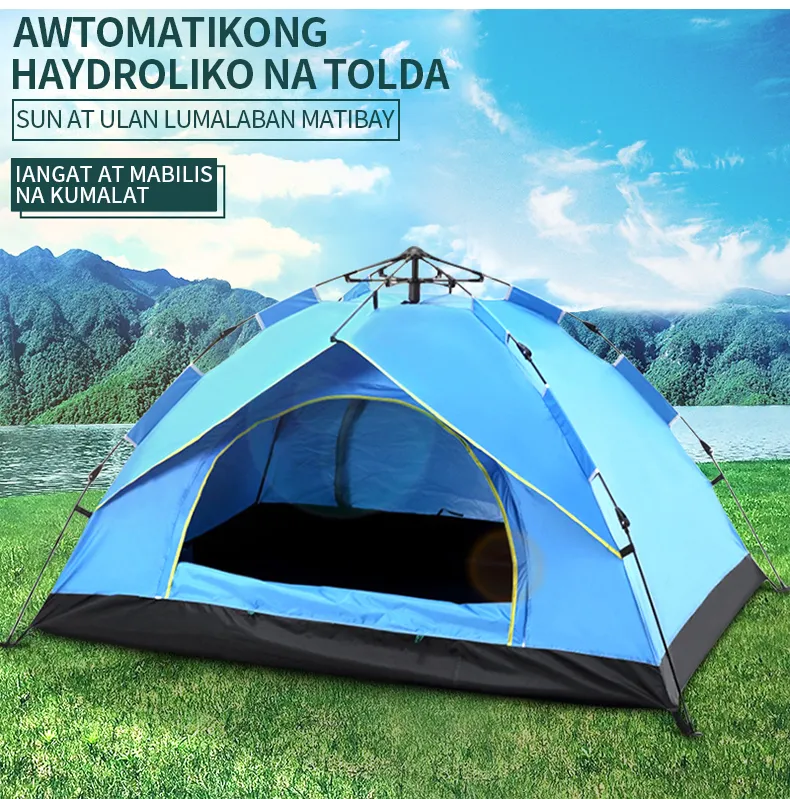 2/3 person Automatic Tent Outdoor waterproof Foldable Camping
