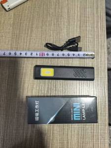 AE Magnetic Attraction COB Ultra-thin portable work light flashlight LED Outdoorpen clip light for auto repair