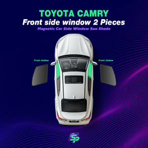 TOYOTA Camry – ShopPark Magnetic Custom Fit Car Window Sunshade  High-Density Mesh Sun Protection Easy Install