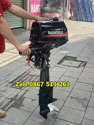Máy gắn thuyền du lịch gia đình Hangkai 6HP chính hãng