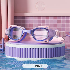 Kacamata Renang Anak Laki Dan Perempuan 3-14 Th Anti Fog UV Protection Lensa Clear Swimming Goggles Frame Unik