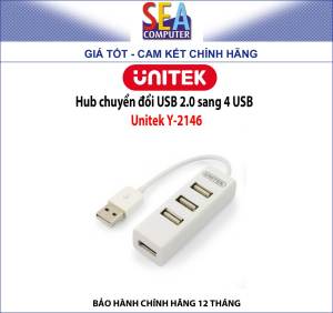 Hub chuyển đổi USB 2.0 sang 4 USB Unitek Y-2146