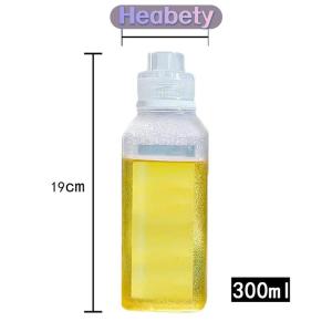 Heabety 1 chai dầu 800ml 500ml chai xịt dầu nhà bếp chai gia vị ép chai nấu nướng sốt cà chua mù tạt