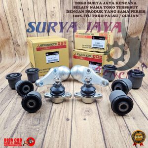 BALL JOINT + BUSHING ARM ATAS BAWAH 1SET MITSUBISHI TRITON PAJERO SPORT 2007-2014