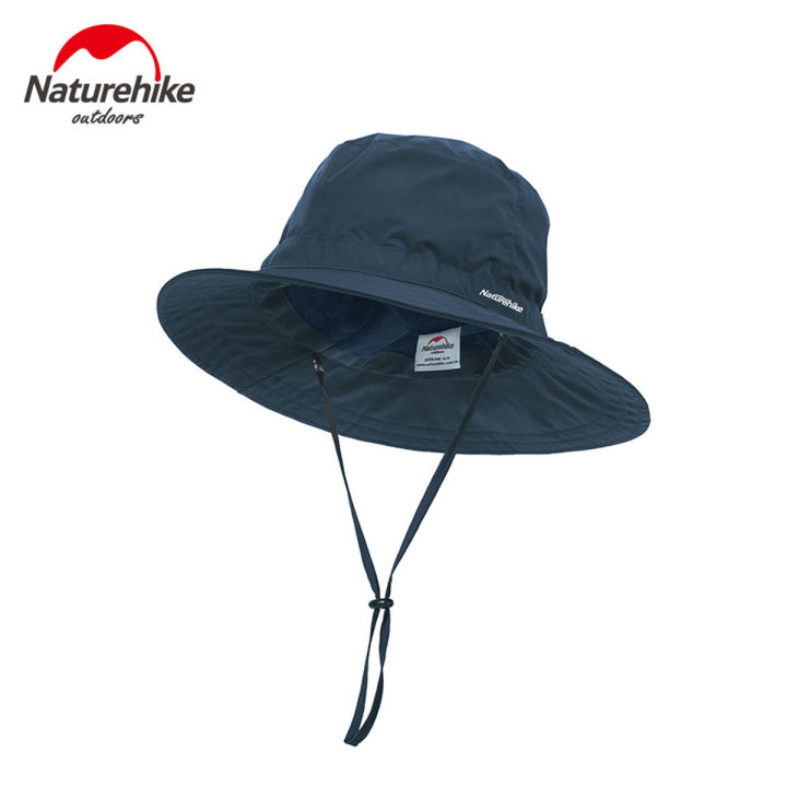 Naturehike Summer Sunscreen Fisherman Hat Outdoor Waterproof Men and Women  Fishing Sunscreen Hat Big Eaves Sunshade Quick-Drying Sun Hat Head  circumference 56-63cm⚡Shipping from the Philippines⚡