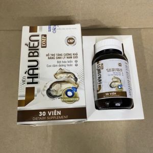 Viên uống Hàu Biển DMP Hộp 30 Viên Chính Hãng Cao Cấp - Viên bổ thận nam tráng dương chống xuất sớm CÓ CHE