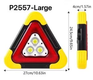 Multifunction Early Warning Device Emergency Light with COB LED for Car House Outdoor Camping P2557