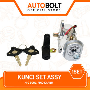 Kunci Kontak Set Plus Jok Mio Soul Fino Karbu Old Lama Key Jog Assy Asy Set