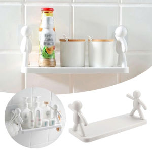 Kệ Đựng Đồ Nhà Bếp Dán Tường Hình Voi Thông Minh – Giá Đỡ Treo Đồ Nhà Tắm Kệ Để Điện Thoại Remote - Kệ Đựng Gia Vị Mỹ Phẩm Nhà Tắm Tiện Lợi Không Cần Khoan / Kệ Decor Hình Voi Cute Đa Năng