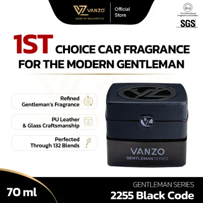 2255 - VANZO Gentleman Series [Black Code] - Car Perfume