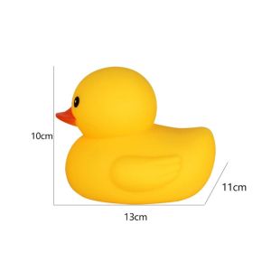 CUTE ELVES with Squeeze Sound Duck with Squeeze Sound Bath Toy Float Yellow Duck Little Yellow Duck Water Toy Baby Bath Toys Rubber Yellow Duck Baby Bath Toys Fun Gifts
