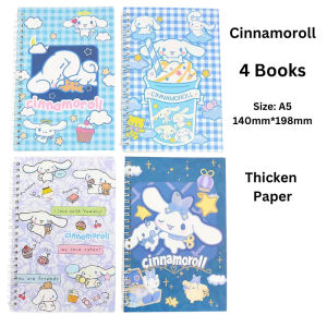 Buku Nota Spiral Kuromi Cinnamoroll A5 Comel Gaya Ins Untuk Pelajar Remaja Notebook Cantik Kartun Sesuai Untuk Sekolah Dan Hadiah Sanrio Kuromi Cinnamoroll A5 Book Notebook Diary Journal Coil Book Paper Student  库洛米玉桂狗线圈本可爱ins风高颜值A5学生文艺青年好看笔记本子 B412