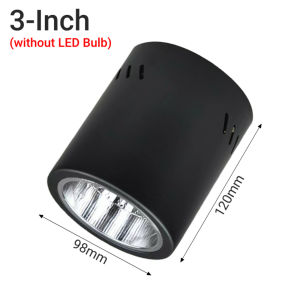 [100% Warranty] LED Downlight Ceiling Light Spotlight Surface Mounted Led Light Pin Lights 3inch 3.5inch 4inch Downlight E27 Free Bulb In Babalux