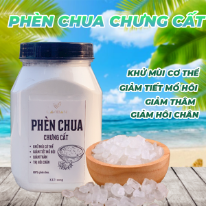 Phèn chua chưng cất - Khử mùi cơ thể -Hủ 200g