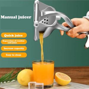 Manual Lemon Citrus Juicer Aluminium Alloy Portable Juicer Manual Hand Juicer Lemon Squeezer Manual Citrus Juicer For Squeezing Lemon Orange Juice Citrus Watermelon Juice