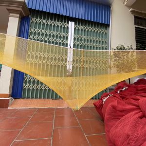 Vó bắt cá giống lưới cất tôm tép loại ren không làm trầy xước cá