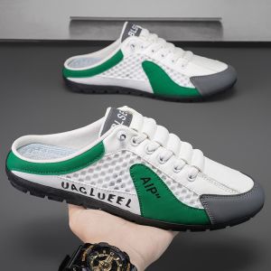 Mens Half-Slip-On Athletic Shoes - Casual Comfort for Active Lifestyles