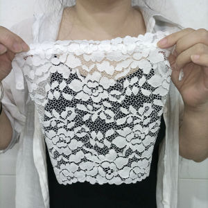 Chest Protection Anti-exposed Tube Top Cloth Clip See-through Lace Anti-slip Women Panel Inner Wear Clothes Trendy Chest Cover