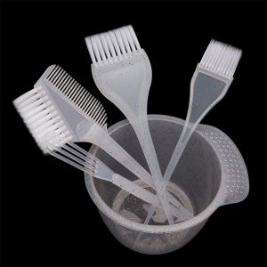 Glitter and Soft Hair Dye Coloring Kit Set of 5 Hair Mixing Bowl and Brush for Salon and Colouring DIY Beauty Salon Tools(Shiny Bright Sprinkle)