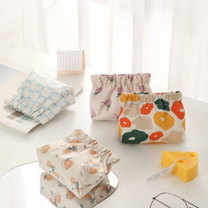 Mini Shrapnel Printed Lipstick Purses Storage Bag Keys Coins Makeup Bag Small Pouch Coin Holders