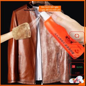 Xịt làm bóng đồ da. Xi làm bóng dưỡng Áo da giàydéptúighế sofa.Xịt thần thánh làm mới tất cả đồ da.