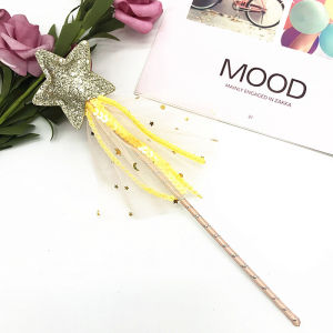 YAFEN Sale Cute Dreamlike Five Pointed Star Fairy Wand Kids Stick Girl Birthday Gift