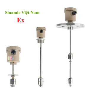 Công tắc báo mức chất lỏng dạng phao đôi dài 1 mét chống cháy nổ. Cảm biến mức bền đẹp