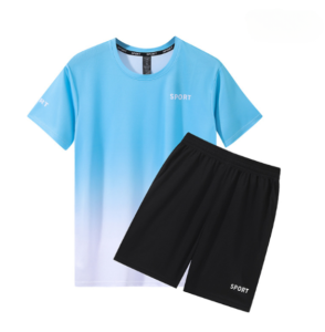1 Set Stelan Baju Olahraga Pria Badminton Jersey Futsal Setelan Running Impor / Setelan pakaian baju joging lari olahraga pria wanita /celana badminton pria