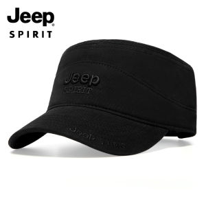 JEEPSPIRIT หมวกผู้ชายหมวกผู้ชายสี่ฤดูหมวกการตกปลาการปีนเขากลางแจ้งหมวกปีกแบนสันทนาการหมวกเบสบอล