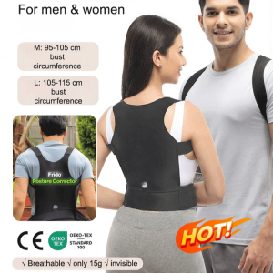 Hunchback Posture Corrector Back Support Belt Hunchback Correction Carrier Improve Hunchback Invisible Back Shoulder Posture Correction Belt Anti-hunchback Posture Correction Belt 360° Fit Adjustable Straight Back Corrector