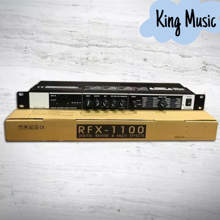 ZOOM RFX-1100 デジタルリバーブ・マルチエフェクター