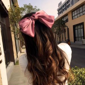 Jepit Rambut Pita Besar Bahan Velvet Model Korea Aksesoris Rambut Wanita Impor HCO004