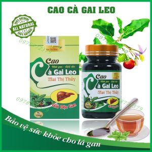 Cao cà gai leo nguyên chất lọ 100g - Giúp bổ gan hạ men gan tăng cường chức năng gan hỗ trợ giải rượu bia